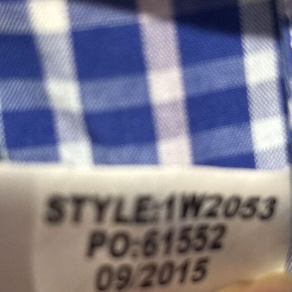 Vineyard Vines Men's Plaid Whale Shirt Button Down Pink Blue Size Large Preppy - Picture 15 of 15